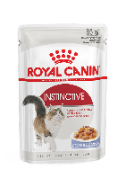 Royal Canin Instinctive Jelly влажный корм для взрослых кошек в желе 85гр 12шт