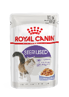 Royal Canin Sterilised влажный корм для стерилизованных кошек в желе 85гр 12шт
