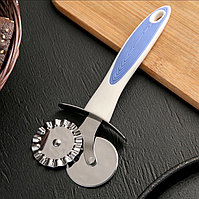 Нож для пиццы и теста Доляна Style, 18,5 см, ручка sоft tоuch, цвет МИКС, фото 1
