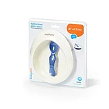 Набор для кормления BabyOno: тарелка на присоске и ложка, 6+, BPA-free, фото 6