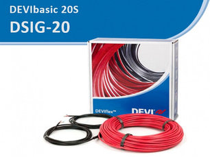 Нагревательный кабель DEVIbasic™ 20S / DSIG-20