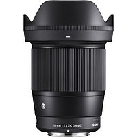 Объектив Sigma 16mm f/1.4 DC DN Contemporary для Canon EF-M