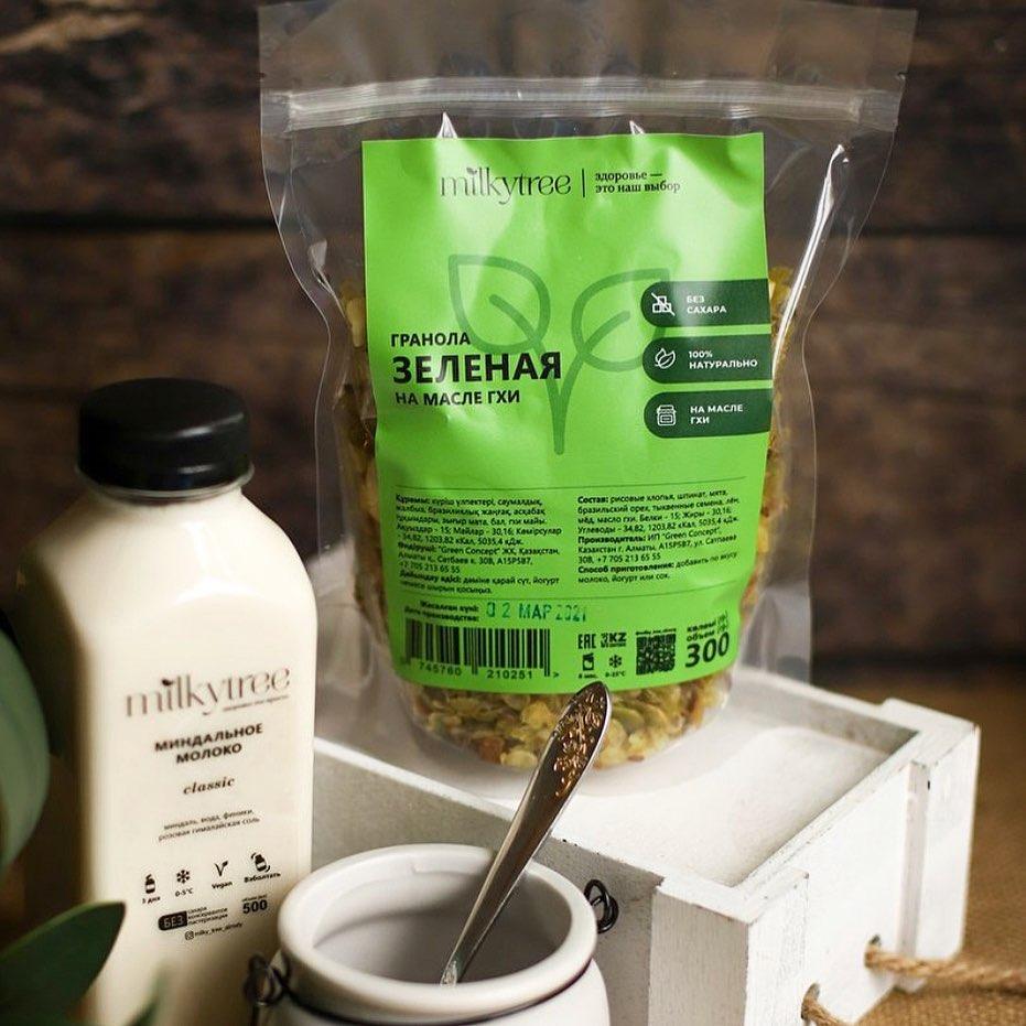 Гранола Зеленая, Milky Tree на развес