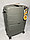 Средний пластиковый дорожный чемодан на 4-х колесах. Высота 66 см, ширина 45 см, глубина 26 см., фото 2