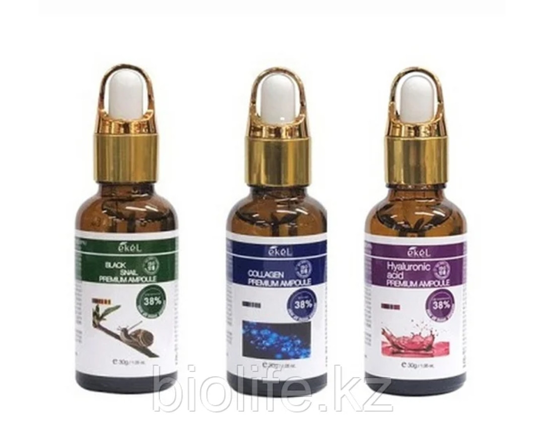 Cыворотка для лица EKEL Hyaluronic Acid Premium Ampoule 30g