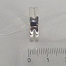 Кольцо из серебра с бриллиантом SOKOLOV 87010014 покрыто  родием коллекц. 0, фото 3