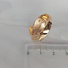 Кольцо из золочёного серебра с фианитами Diamant 93-110-00429-1 позолота, фото 3