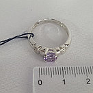 Кольцо Алькор 01-0324/00АМ-00 серебро с родием, фото 3