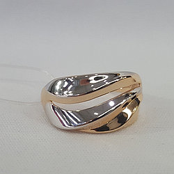 Кольцо из золочёного серебра Diamant 93-110-00928-1 позолота