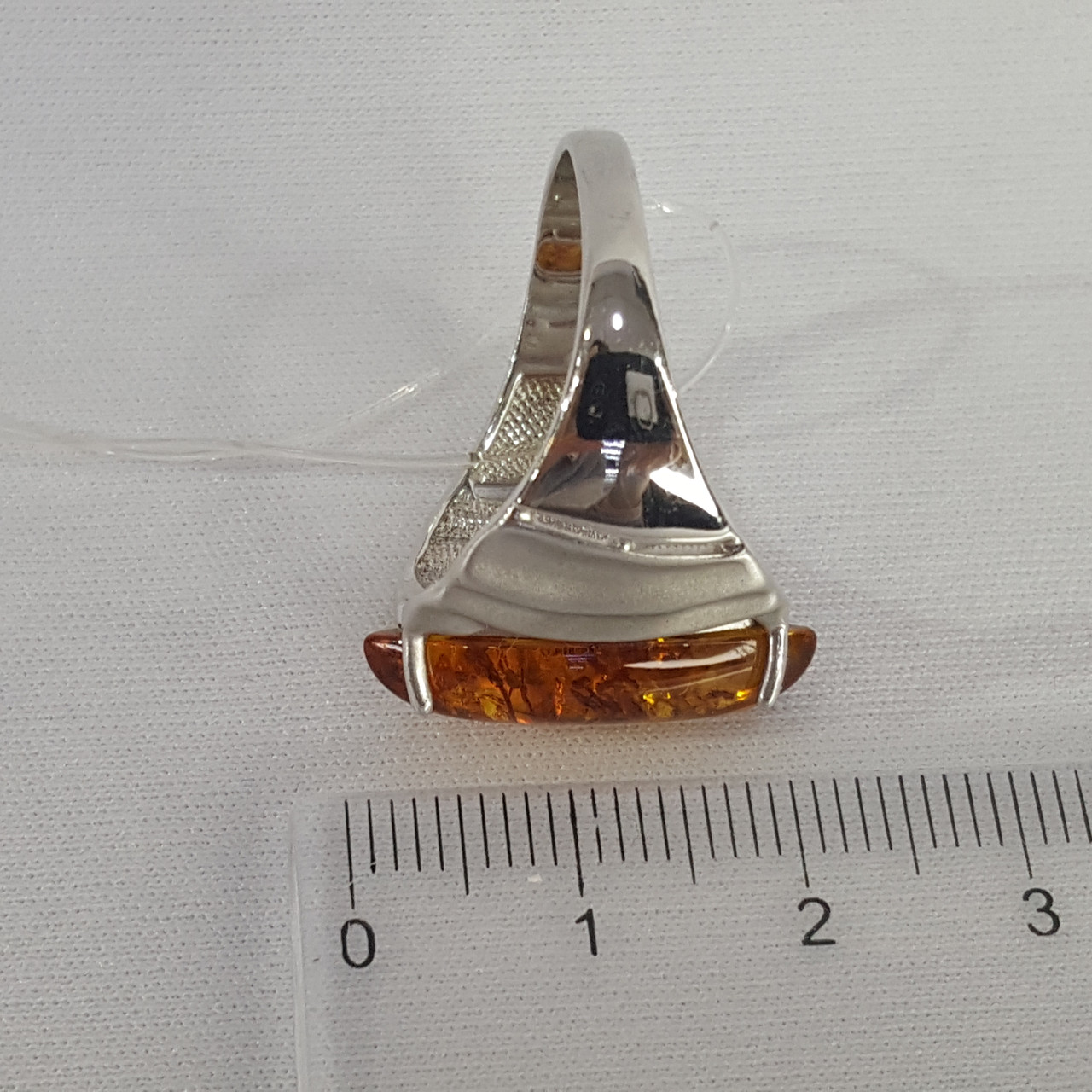 Кольцо из серебра Diamant 94-310-00338-1 покрыто родием - фото 3 - id-p71538320