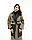 Женское пальто «UM&H 17393413» коричневое (шерсть, кашемир), фото 2