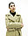 Женская куртка «UM&H 17880110» бежевая (весенняя, полиэстер), фото 2