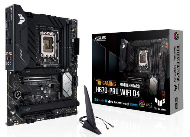 Материнская плата ASUS TUF GAMING H670-PRO WIFI D4