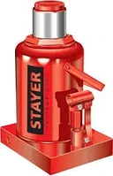 STAYER RED FORCE 8т 230-457мм домкрат бутылочный гидравлический