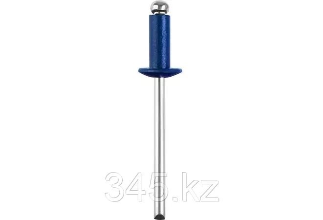 Алюминиевые заклепки Color-FIX, 3.2 х 8 мм, RAL 5005 синий насыщенный, 50 шт., STAYER Professional - фото 1 - id-p98431314