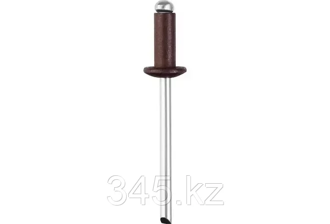 Алюминиевые заклепки Color-FIX, 3.2 х 8 мм, RAL 8017 шоколадно-коричневый, 50 шт., STAYER Professional - фото 1 - id-p98431316
