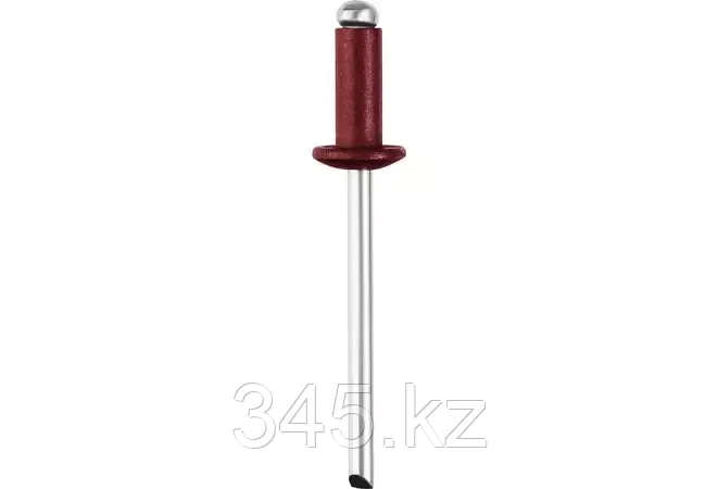 Алюминиевые заклепки Color-FIX, 4.0 х 10 мм, RAL 3005 темно-красный, 50 шт., STAYER Professional - фото 1 - id-p98431318