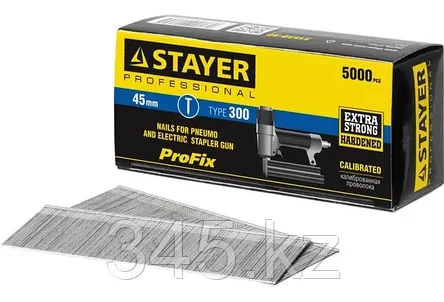 STAYER 45 мм гвозди для нейлера тип 300, 5000 шт, фото 2