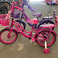 Велосипед принцесса для девочек 16 колесо