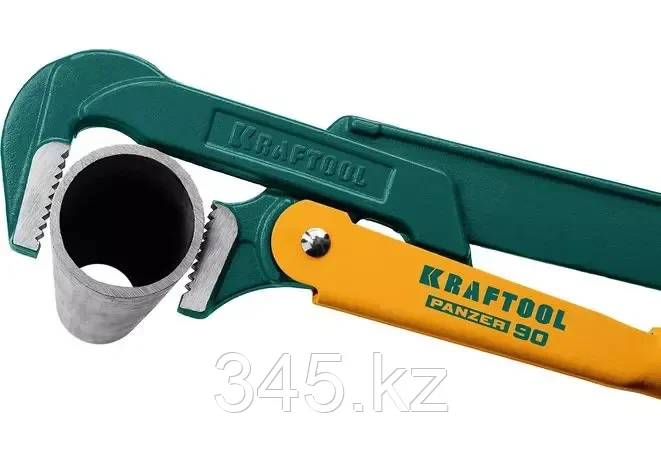 KRAFTOOL PANZER-90, №1, ключ трубный, прямые губки - фото 2 - id-p98430918