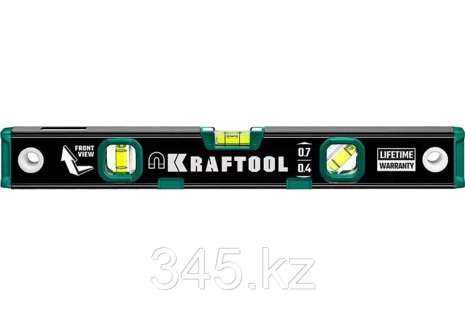 Kraftool 400 мм, магнитный уровень с зеркальным глазком - фото 1 - id-p98431006