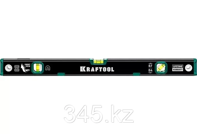 Kraftool 600 мм, магнитный уровень с зеркальным глазком - фото 1 - id-p98431007