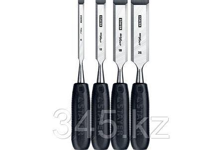 STAYER Max-Cut набор стамесок с пластмассовой рукояткой, 4шт, фото 2