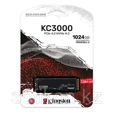 Жесткий диск SSD 1024GB Kingston SKC3000S/1024G PCIe 4.0 NVMe M2, фото 2