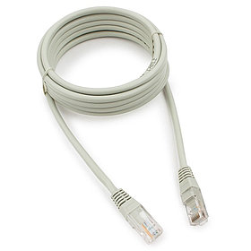 Патч-корд медный UTP Cablexpert PP10-3M кат.5e, 3м, литой, многожильный (серый)