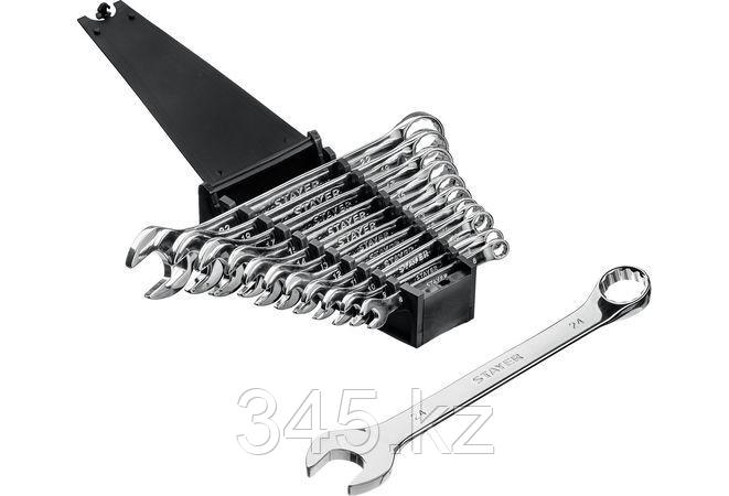 Набор комбинированных гаечных ключей 12 шт, 8 - 24 мм, STAYER HERCULES - фото 2 - id-p98431255