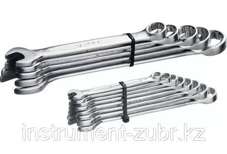 Набор комбинированных гаечных ключей 13 шт, 6 - 22 мм, ЗУБР, фото 2