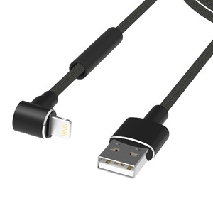 Кабель Ritmix RCC-423 Gaming lightning-USB 2 A Black