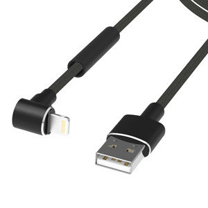 Кабель Ritmix RCC-423 Gaming lightning-USB 2 A Black, фото 2