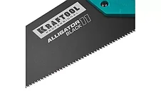 Ножовка для точного реза "Alligator BLACK 11", 450 мм, 11 TPI 3D зуб, KRAFTOOL, фото 3