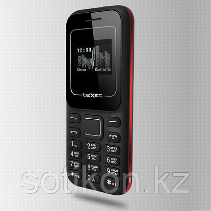 Мобильный телефон Texet TM-120 черно-красный, фото 2