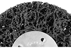 ЗУБР "Профессионал". Щетка дисковая для дрели, нейлоновая проволока с абразивным покрытием, с открытой, фото 2
