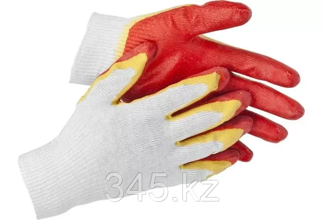 STAYER EXPERT-2, размер S-M, перчатки с двойным латексным обливом - фото 1 - id-p98431145