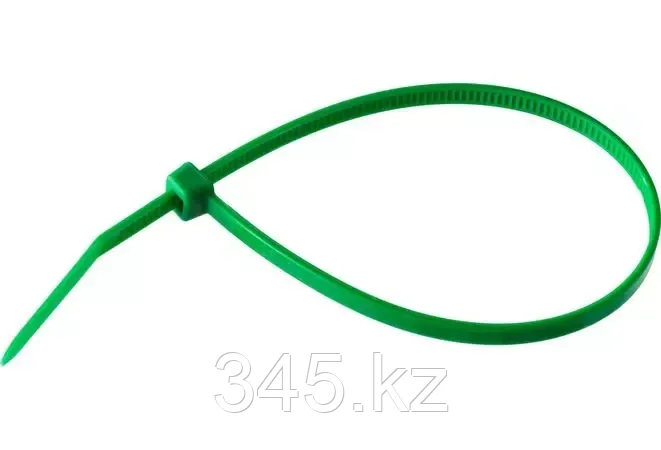 Кабельные стяжки зеленые КС-З1, 2.5 x 150 мм, 100 шт, нейлоновые, ЗУБР Профессионал - фото 2 - id-p98431952