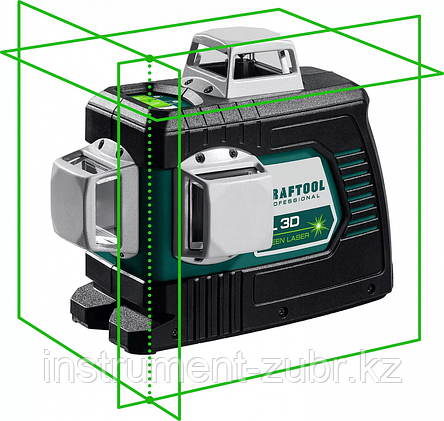 KRAFTOOL LL 3D зеленый лазерный нивелир, фото 2