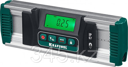 EXTREM уровень-уклономер электронный, 0-360°, Точность 0,05°, HOLD, Подсветка экрана, IP67, KRAFTOOL, фото 2