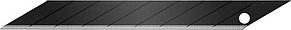 KRAFTOOL BLACK MAX 9 мм лезвия сегментированные, 9 сегментов, 10 шт, фото 2