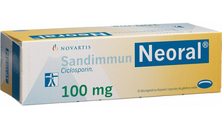 Сандиммун (Sandimmun) Неорал (Neoral)  циклоспорин (ciclosporin) 100 мг