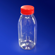 Kazakhstan Бутылка 300мл PET круглая прозрачная с крышкой большое горлышко