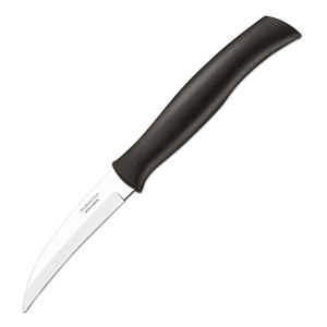 Нож Athus 76мм/172мм для овощей черный