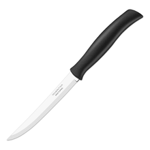 Бразилия Нож Athus 127мм/216мм для стейка гладкий черный в блистере