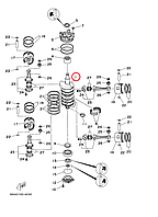 Коленвал Yamaha Y 115- 140 6N71141101