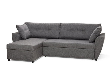 Угловой диван-кровать Марли, Тёмно-серый, фото 2