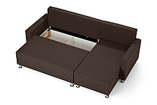 Угловой диван-кровать Каир, тёмно-коричневый, фото 3