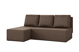 Угловой диван-кровать  Крит, кофейный