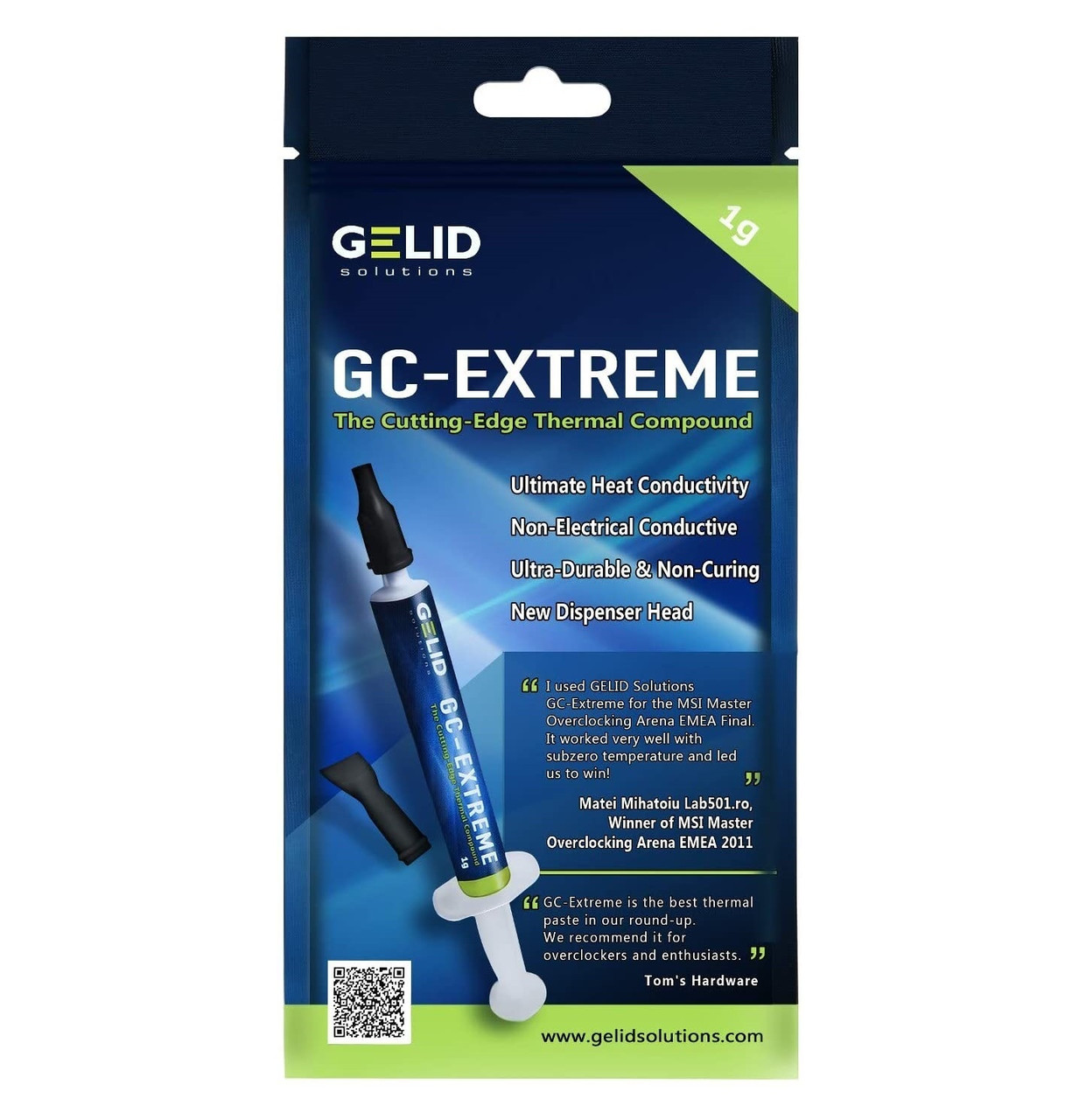 Термопаста Gelid GC-Extreme 1g - фото 2 - id-p99310827